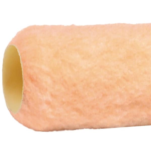 18 in Poly Core Roller Cover, 1/4 in Nap, 24PK
